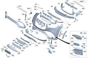 167-540-34-61 Mercedes-benz Genuine Electrical Wiring Harness