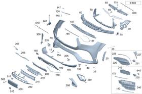 167-540-57-52 Mercedes-benz Genuine Electrical Wiring Harness