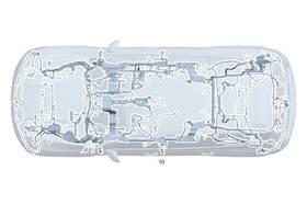 167-540-76-09 Mercedes-benz Genuine Electrical Wiring Harness 167-540-76-09 Mercedes-benz Genuine Electrical Wiring Harness