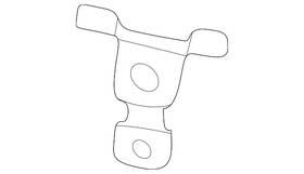 167-885-77-03 Mercedes-benz Genuine Cruise Control Distance Sensor Bracket