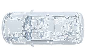 177-540-64-04-65 Mercedes-benz Genuine Electrical Wiring Harness 177-540-64-04-65 Mercedes-benz Genuine Electrical Wiring Harness