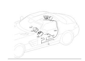197-540-51-05 Mercedes-benz Genuine Electrical Wiring Harness