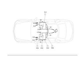 204-440-60-07-65 Mercedes-benz Genuine Electrical Wiring Harness