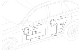 205-540-06-41-65 Mercedes-benz Genuine Electrical Wiring Harness 205-540-06-41-65 Mercedes-benz Genuine Electrical Wiring Harness