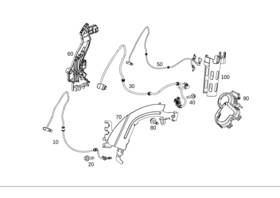 205-540-28-12 Mercedes-benz Genuine Electrical Wiring Harness 205-540-28-12 Mercedes-benz Genuine Electrical Wiring Harness