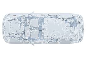 205-540-77-82-64 Mercedes-benz Genuine Electrical Wiring Harness 205-540-77-82-64 Mercedes-benz Genuine Electrical Wiring Harness