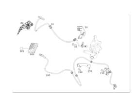 212-440-29-13 Mercedes-benz Genuine Electrical Wiring Harness