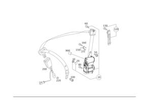 212-440-54-32 Mercedes-benz Genuine Electrical Wiring Harness 212-440-54-32 Mercedes-benz Genuine Electrical Wiring Harness