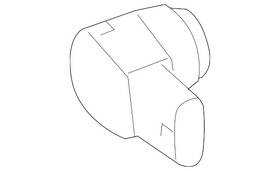 212-542-00-18-64-9999 Mercedes-benz Genuine Parking Aid Sensor