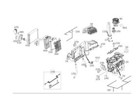 Mercedes-benz 212-820-26-13 Genuine Mercedes-benz Electrical Wiring Harness