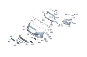 214-540-61-30 Mercedes-benz Genuine Electrical Wiring Harness