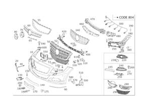 218-540-47-32 Mercedes-benz Genuine Electrical Wiring Harness 218-540-47-32 Mercedes-benz Genuine Electrical Wiring Harness