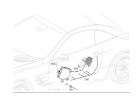 231-540-07-02 Mercedes-benz Genuine Electrical Wiring Harness