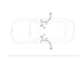 238-540-82-19-64 Mercedes-benz Genuine Electrical Wiring Harness