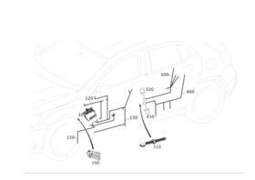 246-540-24-00 Mercedes-benz Genuine Electrical Wiring Harness 246-540-24-00 Mercedes-benz Genuine Electrical Wiring Harness