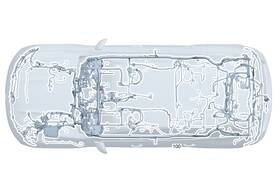 247-540-20-07 Mercedes-benz Genuine Electrical Wiring Harness