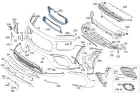 247-540-49-09 Mercedes-benz Genuine Electrical Wiring Harness