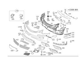251-540-40-06-64 Mercedes-benz Genuine Wiring Harness 251-540-40-06-64 Mercedes-benz Genuine Wiring Harness