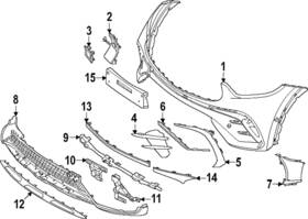 254-888-39-00 Mercedes-benz Genuine Mount Bracket