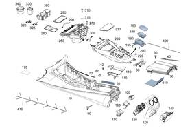 290-540-28-07-64 Mercedes-benz Genuine Electrical Wiring Harness