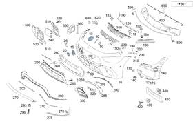 290-540-50-02 Mercedes-benz Genuine Electrical Wiring Harness