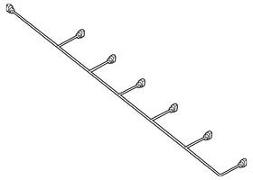 447-540-45-34 Mercedes-benz Genuine Wire Harness