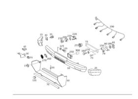 463-540-23-32-64 Mercedes-benz Genuine Electrical Wiring Harness 463-540-23-32-64 Mercedes-benz Genuine Electrical Wiring Harness