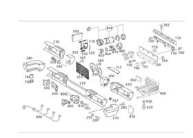 463-540-41-01-64 Mercedes-benz Genuine Electrical Wiring Harness