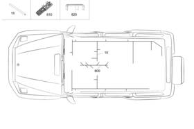 463-820-29-00-64 Mercedes-benz Genuine Electrical Wiring Harness