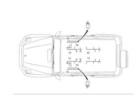 463-820-30-02-64 Mercedes-benz Genuine Electrical Wiring Harness