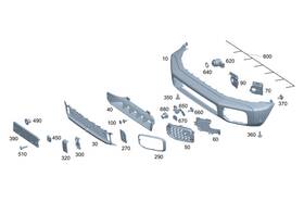 Mercedes-benz 465-888-38-00 Genuine Mercedes-benz Holder
