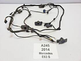 A2184400832 Mercedes-benz 10-14 Oem W212 E63 Amg S Rear Bumper Parking Sensor Pdc Harness Blue