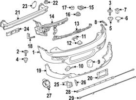 66-20-9-359-607 Mini Genuine Park Sensor