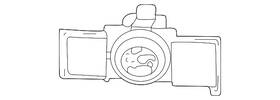 Mitsubishi 8651a422hb Genuine Park Sensor Retainer