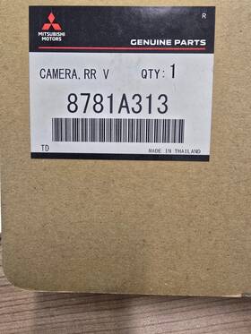 8781a313 Mitsubishi 2022 - 2025 Outlander Rear View Park Parking Aid Assist Camera Oem