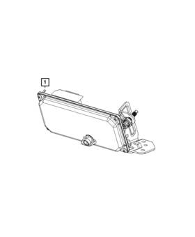 04672894ab Mopar Genuine Camera