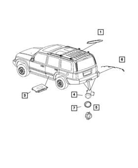05183502aa Mopar Genuine Sensor Wiring Harness 5183502aa