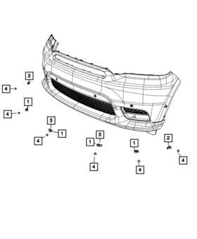 5nl22tzzaa Mopar Genuine Park Assist Sensor