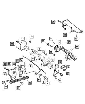 68010568aa Mopar Genuine Wiring