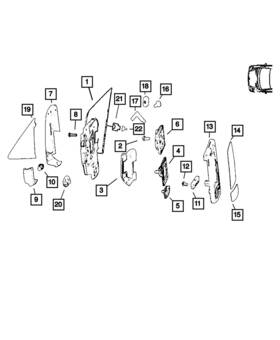68100211aa Mopar Genuine Parking Assist - Module