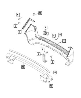68263895aa Mopar Genuine Plug Right Center
