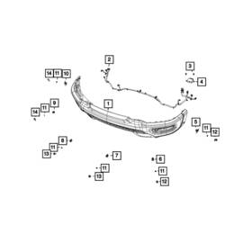 68271823ai Mopar Park Assist Control Module For Ram 1500 2019 68271823ai Mopar Park Assist Control Module For Ram 1500 2019