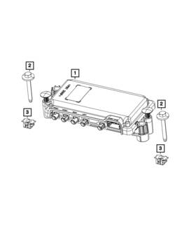 68329740ae Mopar Genuine Video Processor Module