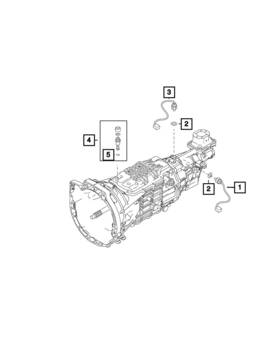 68440724aa Mopar Genuine Reverse Switch