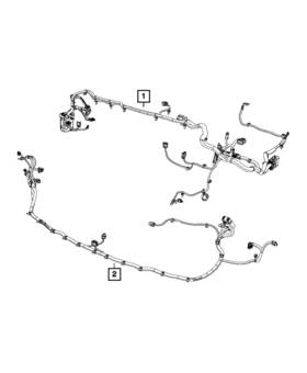68441161ac Mopar Genuine Front Fascia Wiring