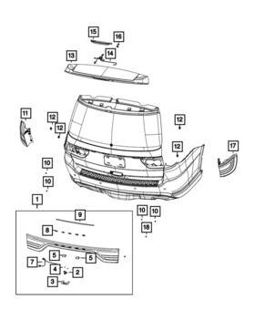 68530334aa Mopar Genuine Rear View Camera