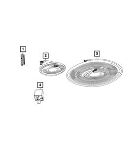 68533365aa Mopar Genuine Camera Cable 68533365aa Mopar Genuine Camera Cable