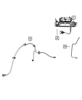 68644913aa Mopar Genuine Rear View Camera