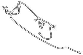 Nissan 24033-7ku0a Genuine Parking Aid System Wiring Harness