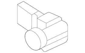 Nissan 28438-1yc0a Genuine Parking Aid Sensor